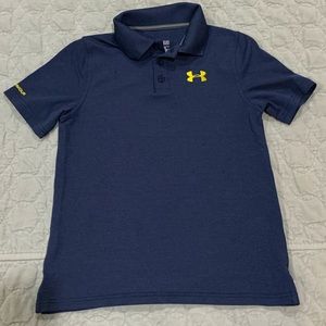 Boys Small Under Armour golf shirt